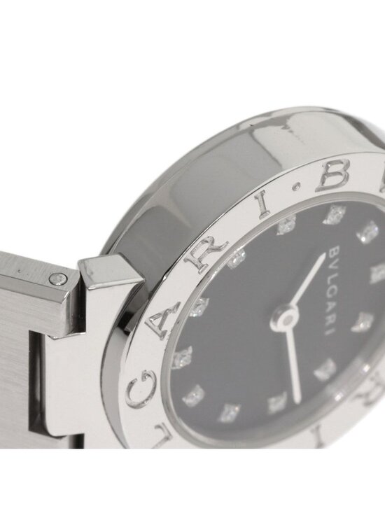 Bvlgari 12 Diamond Watch SS